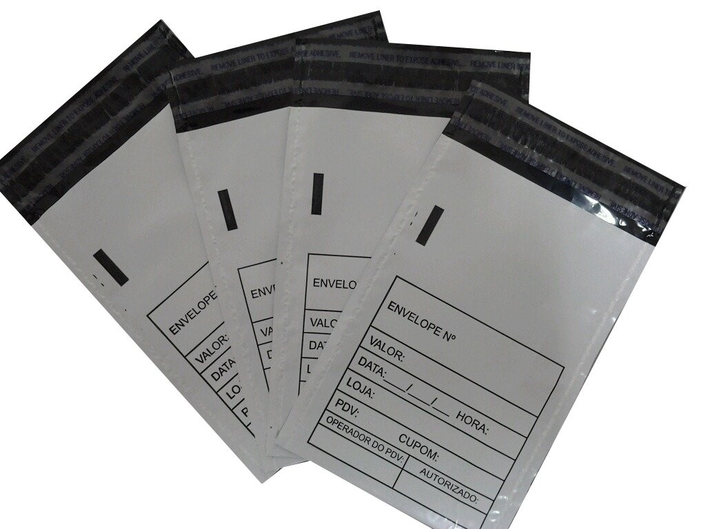 Preços de Envelopes em Coex de Plásticos para Moeda na Vila Andrade - Envelopes Segurança Adesivo