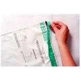 Envelope plástico de segurança com aba e fita adesiva inviolável preços em Iguape